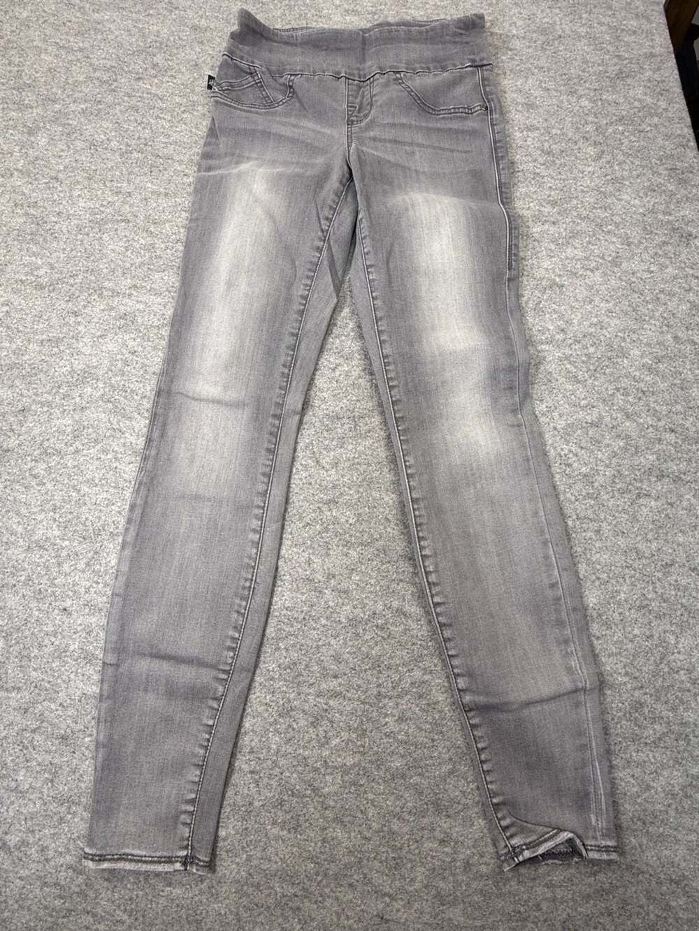 Rock & Republic Denim RX The Slimming Denim Cure Grey Stretch Skinny Jeans Sz 2
